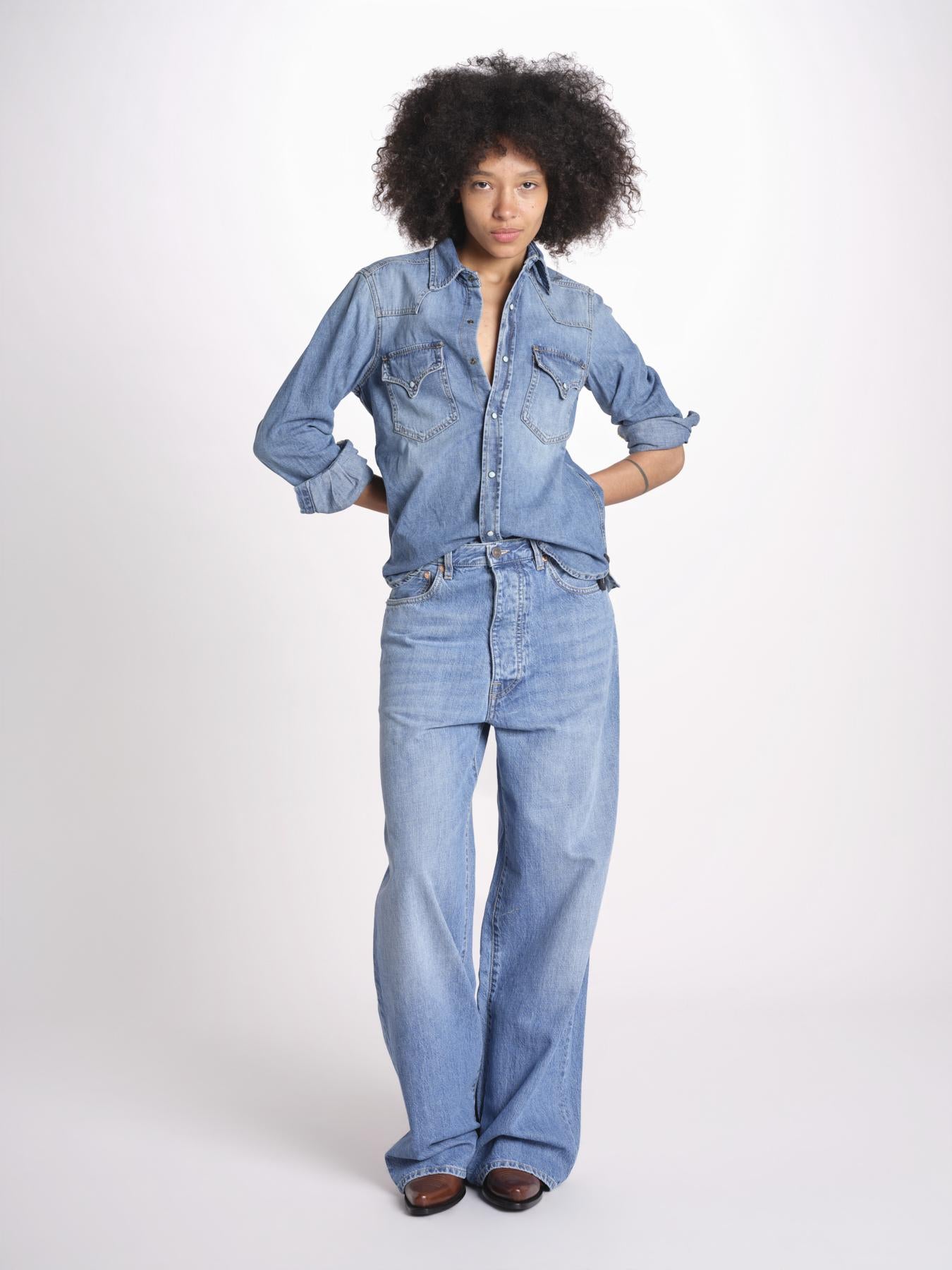 denim cropped JARON 00903 D370 fortela 
