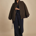 ANASTASIA camicia velluto devoré ANASTASIA DARK BLUE massimo alba 