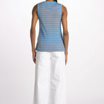 Canotta costine righine GUESS NOT SO TIRED NAVY howlin' 