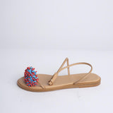 Sandalo EMMA con perline EMMA NATURAL ancient greek 