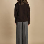 cardigan collo a scialle D251016S 220036 T.MORO milaura 