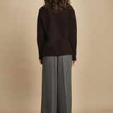 cardigan collo a scialle D251016S 220036 T.MORO milaura 