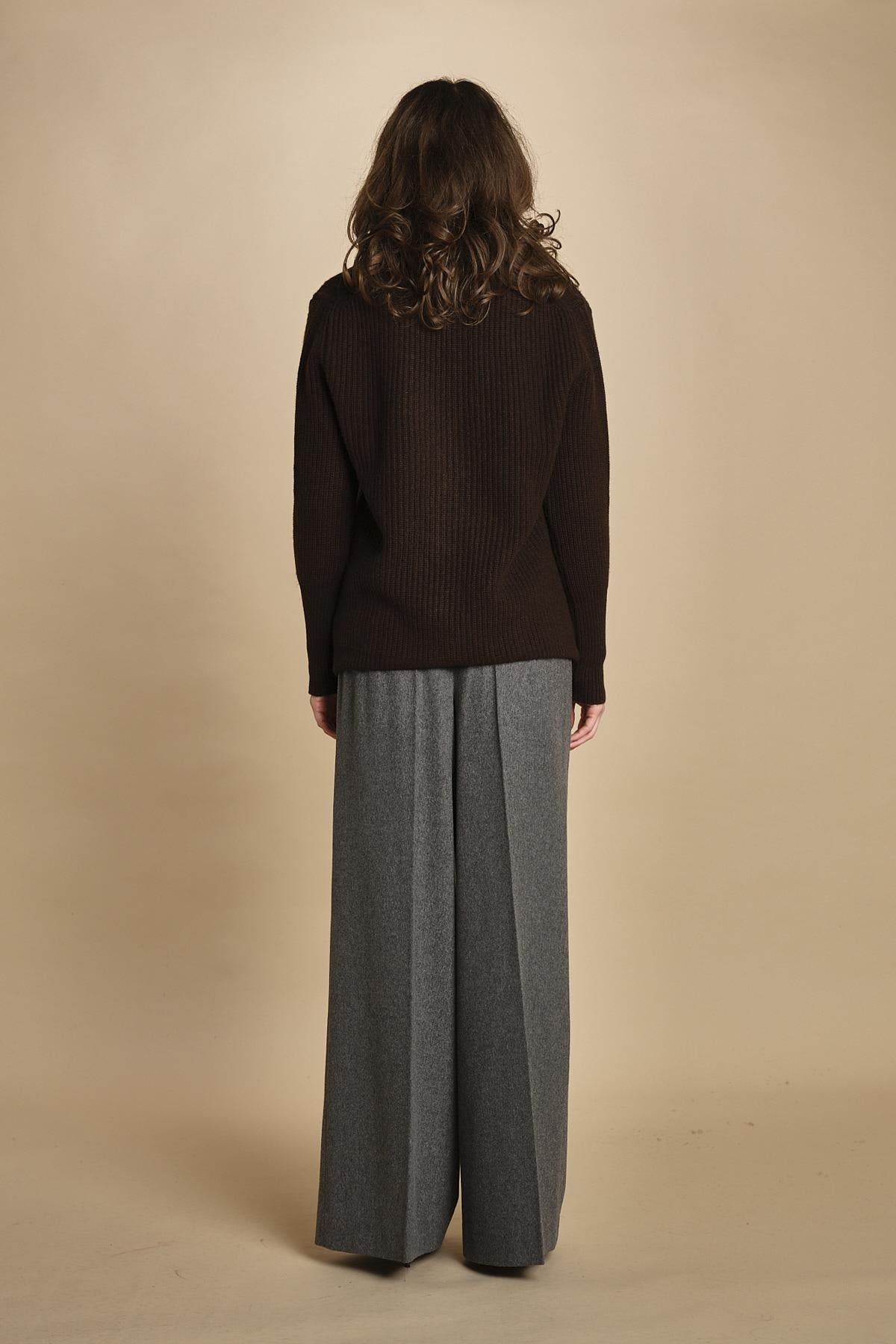 cardigan collo a scialle D251016S 220036 T.MORO milaura 