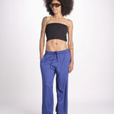pantalone con coulisse SUMBAWAIVR DENIM laraethnics 