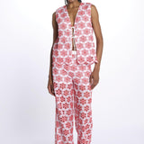 Pantalone LUPY PANT fiori R25009 EYELETRED sundress 