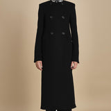 cappotto lungo doppiopetto N0214602 9000 n21 