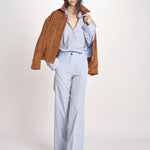 camicia maschile in popeline AMANDA AMD20 CELESTE nine in the morning 