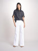 pantalone diritto in cotone