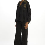  BLING BLOUSE BLACK v de vinster 