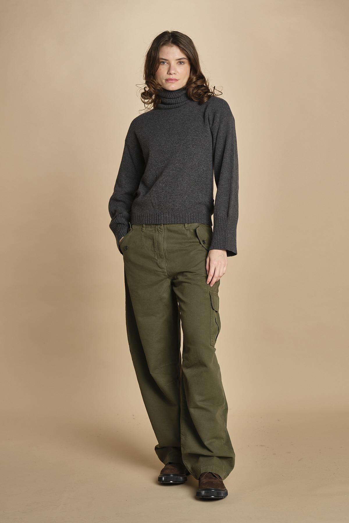 pantaloni cargo PIAZZA OLIVE bellerose 
