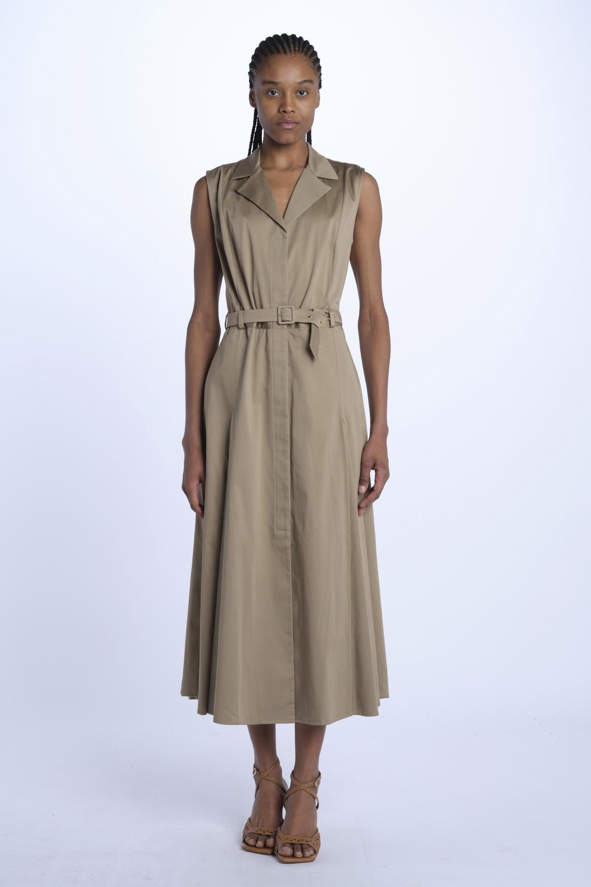 TARANTO chemisier s/m TARANTO BEIGE crida 