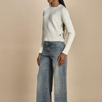 d2501005 girocollo slim by milaura. d2501005 29001 BIANCO milaura 
