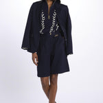 gilet con zip e ricami 179653 U410 scotch&soda 