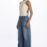 AMARI denim ricamati 080 BLUE sea ny 