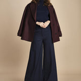 pantalone palazzo ALMA TLWC3101W0206ABTPB NIGHT BLUE T0457 the latest 