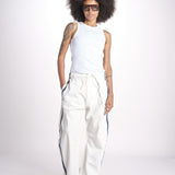denim con coulisse e bande MILVA C44 DENIM milaura 