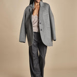 MIL LAU2 cardigan a costine fin.16 MIL LAU2 E20179 BEIGE milaura 
