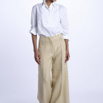 Pantalone ORIANA cropped nervature ORIANA540503 40 quelledue 