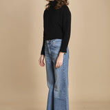 denim a zampa RIBCAGE BELLS A7503 0020 levi's 