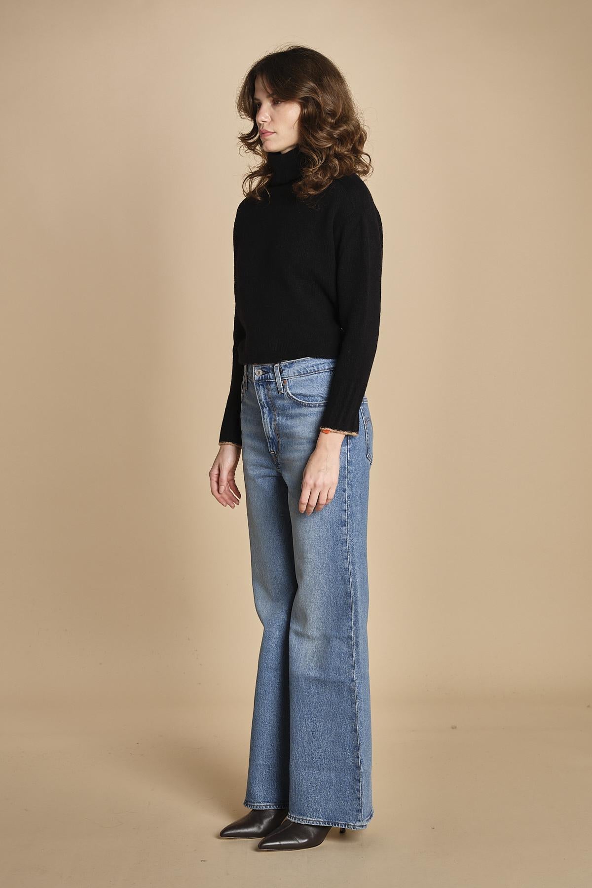 denim a zampa RIBCAGE BELLS A7503 0020 levi's 