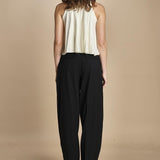 top in maglia plisse SERRES ECRU ba&sh 