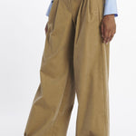  JDPF23PA39476970KATHERINEPANT4 TAN VELVET jejia 