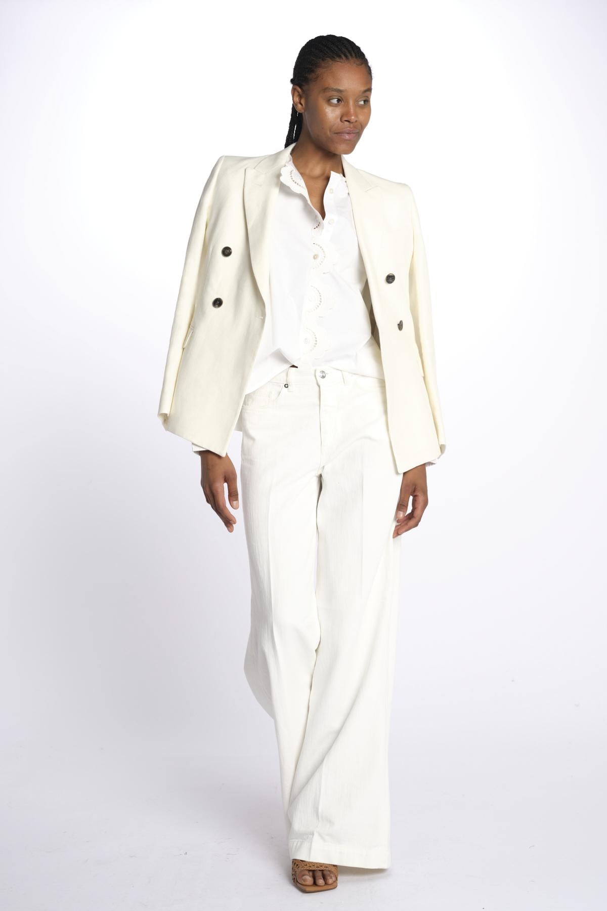 Camicia RANGO m/l smerlo RANGO WHITE laurence bras 