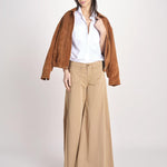 pantalone over 4 tasche GRACE XG02 183 NOCCIOLA ps don't forget me 
