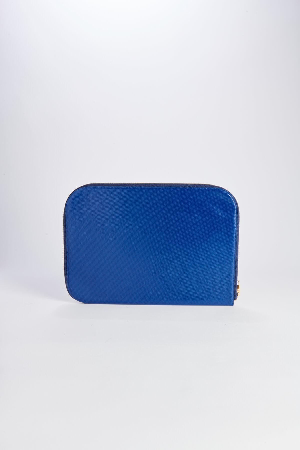  POCHETTE CLAUDE BLU cahu 