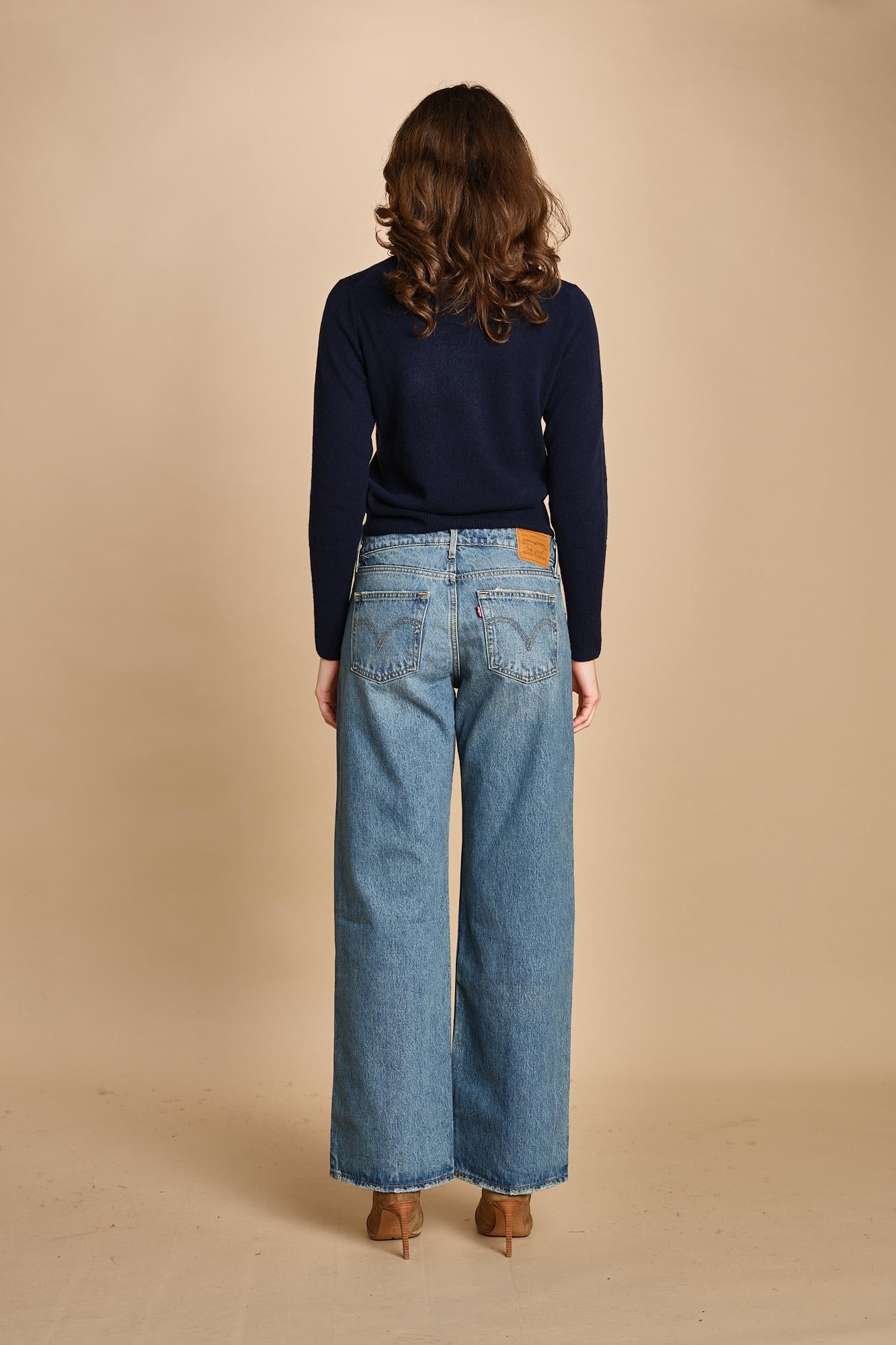 denim baggy vita bassa LOW LOOSE A5566 0028 levi's 