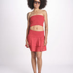 top fascia elastico MANDIBLATU CRANBERRY laraethnics 