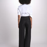 pantalone largo con nervature ORIANA 540 5033 quelledue 