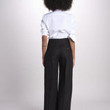 pantalone largo con nervature ORIANA 540 5033 quelledue 