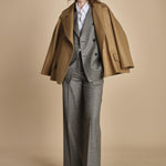 pantalone piede de poule 0188 44241 aspesi 