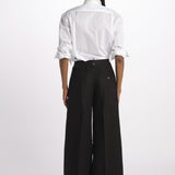 Pantalone ORIANA cropped nervature ORIANA540503 3 quelledue 