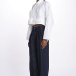 Camicia cropped IV SHIRT WHITE jejia 