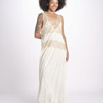 abito lungo con pizzo DOMENICA IVORY mes demoiselles 