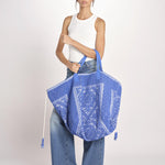 borsa grande SHQ-26E18- B 12 BLUET le daf 