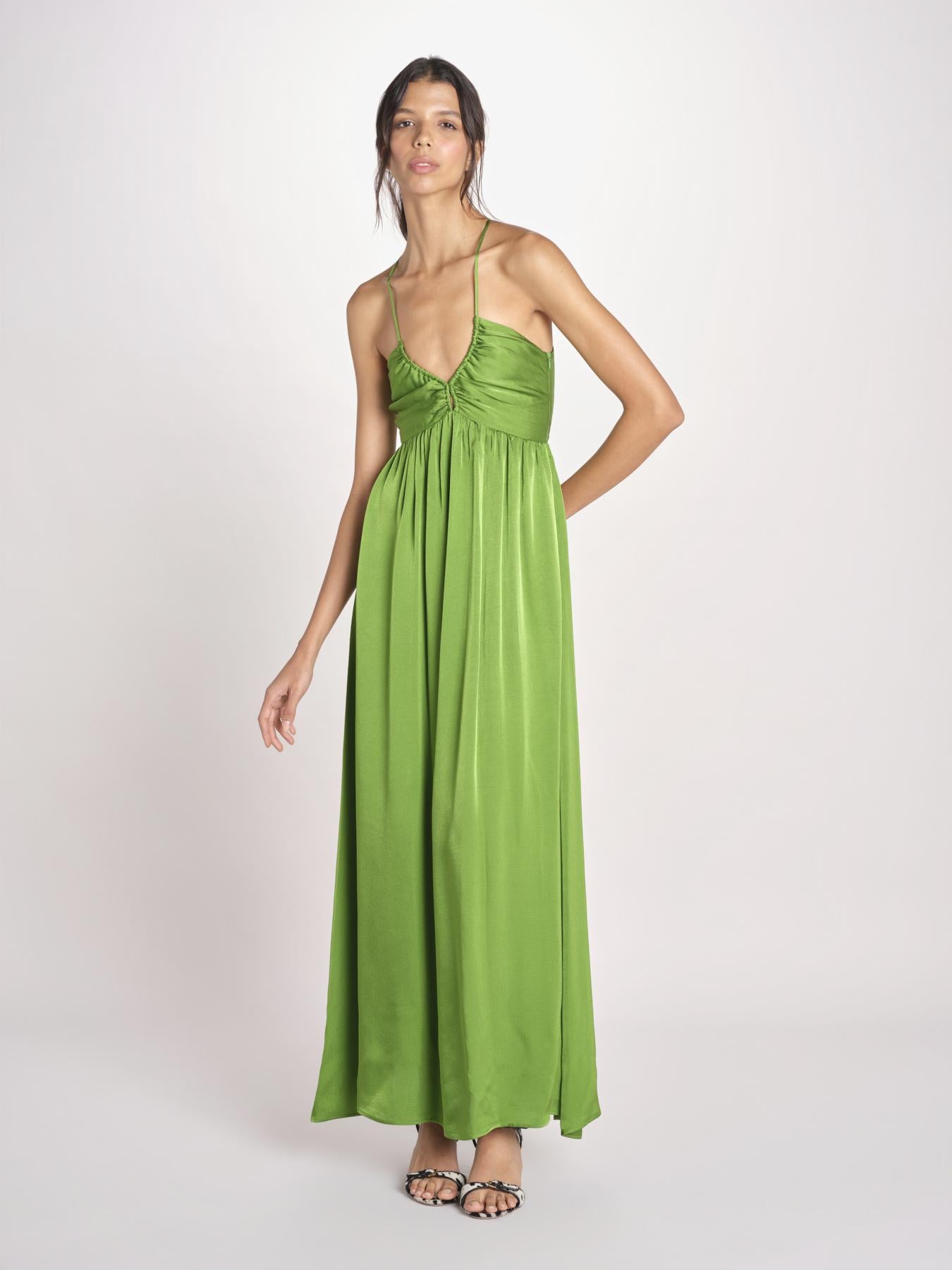 abito lungo con spalline GALNIRA 6EVA73-V08066 TREFLE vanessa bruno 