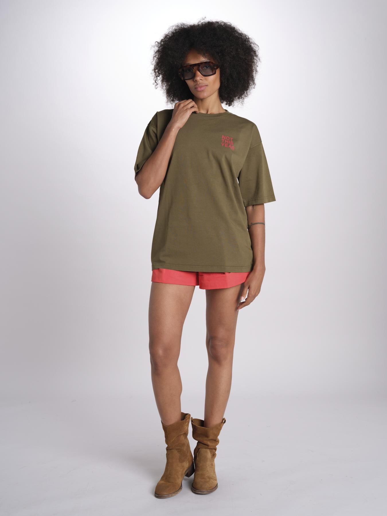 t-shirt not this year Z434 85260 VERDE aspesi 