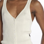 Gilet NELLIE costine 5538106 CREME herskind 
