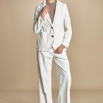 monopetto in velluto rocciatore LIVI IVORY true avenue 