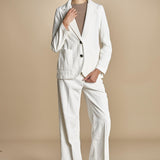 monopetto in velluto rocciatore LIVI IVORY true avenue 