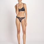 slip in satin CARL L2611048 BLACK 900 love stories 