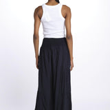 EMILE pantaloni con balze EMILE INDIGO laraethnics 