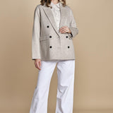 VATI blazer double BEVN552 NATURAL hartford 