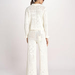 maglia in crochet SORIA ECRU ba&sh 