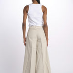 Pantalone GRACE taschina misto lino zampa GRACE TMLS06 182 ps don't forget me 
