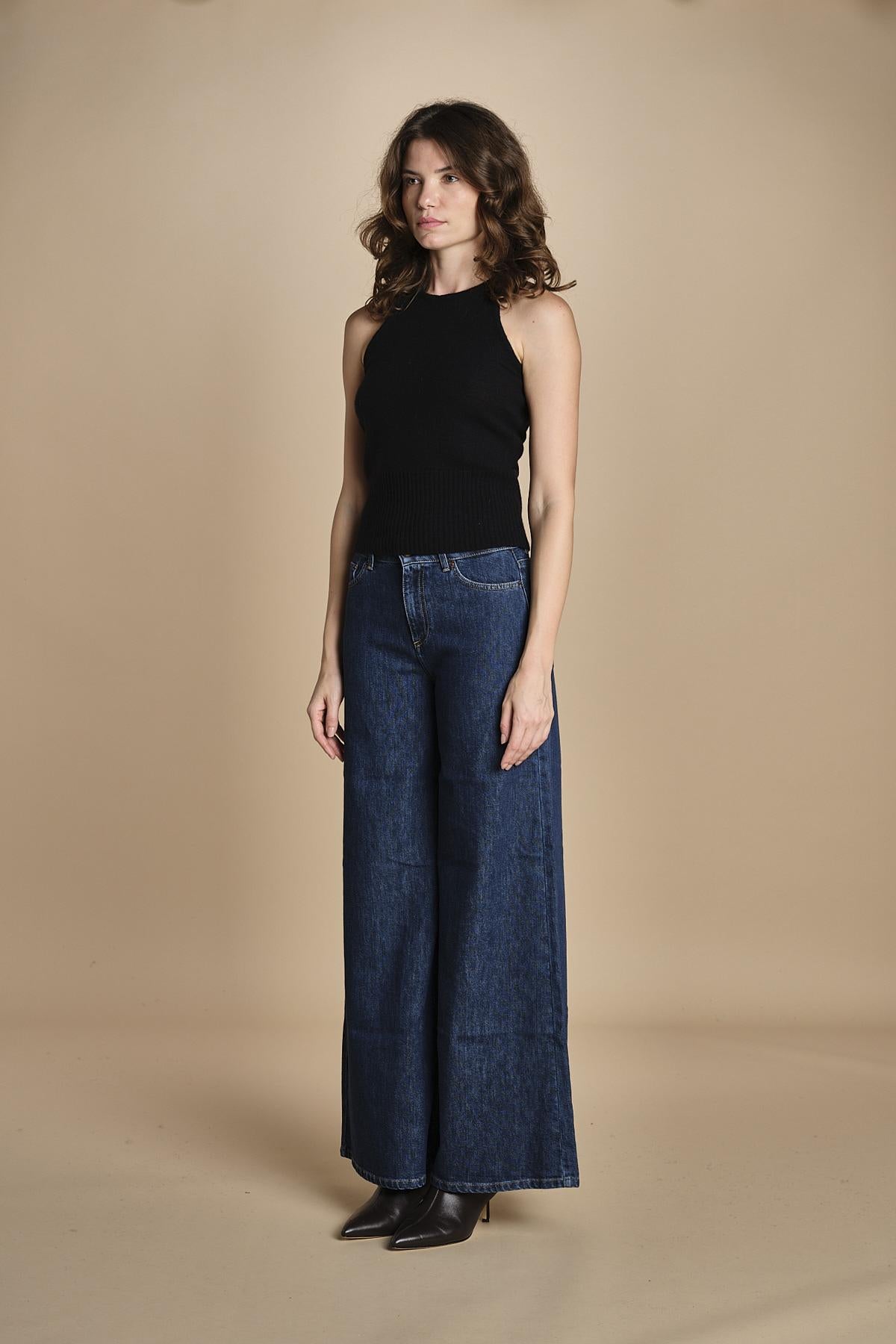 96% COTONE 4% ELASTAN SERENA XJBO1 DENIM BLUE COMFORT ps don't forget me 