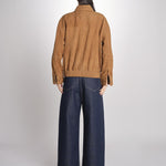Giubbino in camoscio GAND 6EVH01-V03750 CAMEL vanessa bruno 